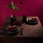Garnier-Thiebaut Tablecloth Myriade coated